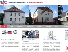 Tablet Screenshot of e-klimex.pl
